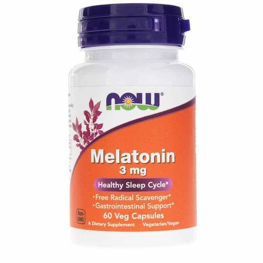 Melatonin 3 Mg, NOW